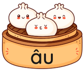 Trắc nghiệm Tiếng Việt lớp 1 Bài 107 (có đáp án): au, âu | Cánh diều