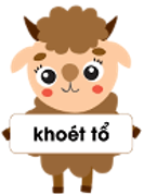 Trắc nghiệm Tiếng Việt lớp 1 Bài 124 (có đáp án): oen, oet | Cánh diều