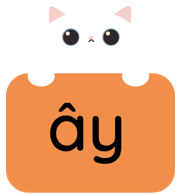 Trắc nghiệm Tiếng Việt lớp 1 Bài 97 (có đáp án): ai, ay | Cánh diều