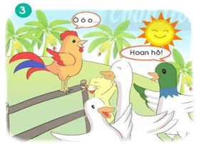 Trắc nghiệm Tiếng Việt lớp 1 Bài 4 (có đáp án): Câu chuyện về chú trống choai | Chân trời sáng tạo