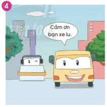 Trắc nghiệm Tiếng Việt lớp 1 Bài 4 (có đáp án): Xe lu và xe ca| Chân trời sáng tạo