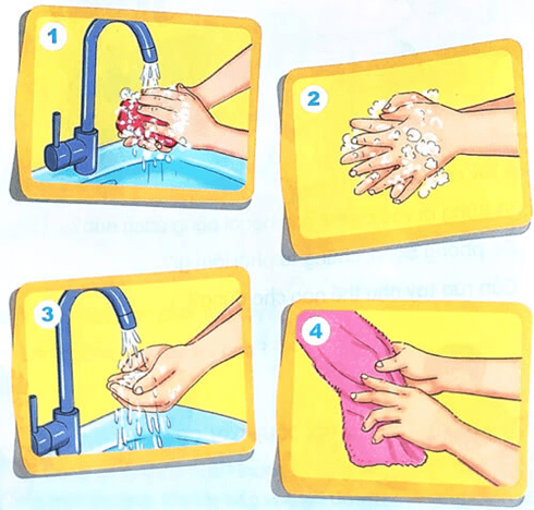 Rửa tay trước khi ăn – Bài 1 – Tiếng Việt lớp 1 (trang 64 → 67) - Kết nối tri thức