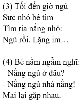 Tia nắng đi đâu – Bài 1 – Tiếng Việt lớp 1 (trang 124 → 125) - Kết nối tri thức