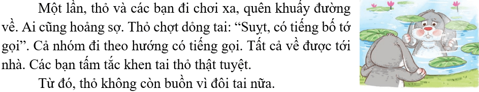 Đôi tai xấu xí – Bài 2 – Tiếng Việt lớp 1 (trang 8 → 11) - Kết nối tri thức
