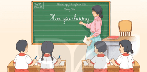 Hoa yêu thương – Bài 3 – Tiếng Việt lớp 1 (trang 50 → 53) - Kết nối tri thức