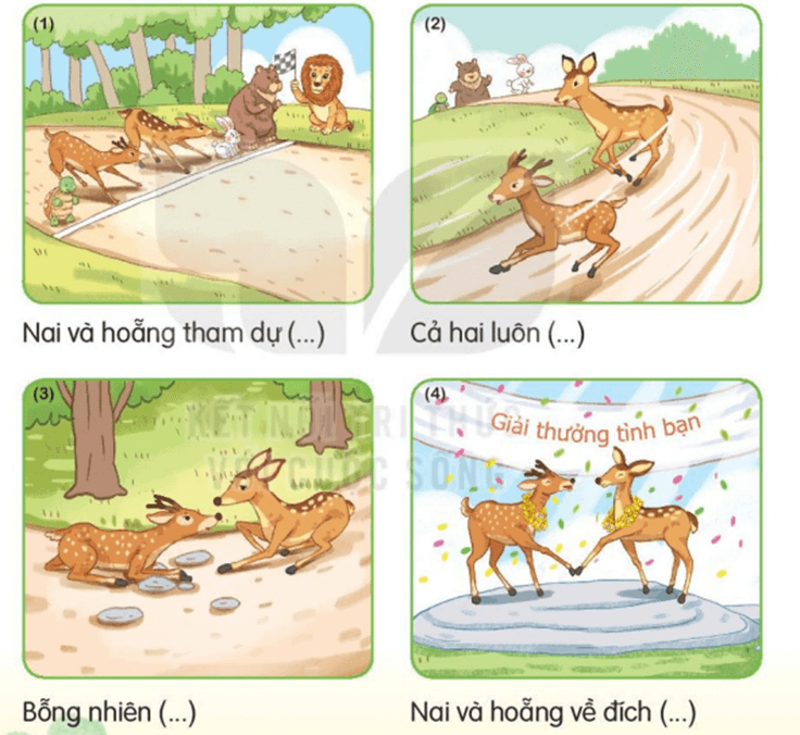 Giải thưởng tình bạn – Bài 4 – Tiếng Việt lớp 1 (trang 14 → 17) - Kết nối tri thức