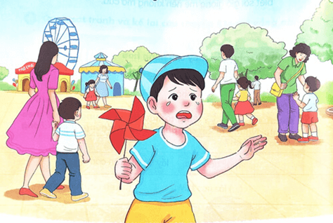 Nếu không may bị lạc – Bài 4 – Tiếng Việt lớp 1 (trang 74 → 77) - Kết nối tri thức