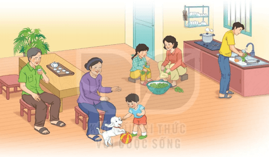 Bữa cơm gia đình – Bài 5 – Tiếng Việt lớp 1 (trang 36 → 39) - Kết nối tri thức