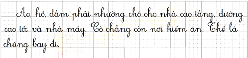 Những cánh cò – Bài 5 – Tiếng Việt lớp 1 (trang 134 → 137) - Kết nối tri thức