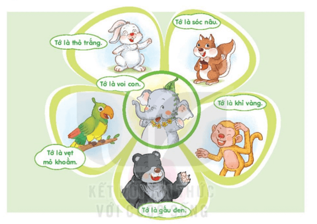 Sinh nhật của con voi – Bài 5 – Tiếng Việt lớp 1 (trang 18 → 21) - Kết nối tri thức