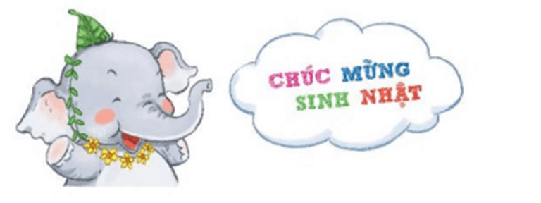 Sinh nhật của con voi – Bài 5 – Tiếng Việt lớp 1 (trang 18 → 21) - Kết nối tri thức