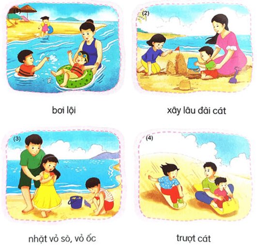 Du lịch biển Việt Nam – Bài 6 – Tiếng Việt lớp 1 (trang 158 → 161) - Kết nối tri thức
