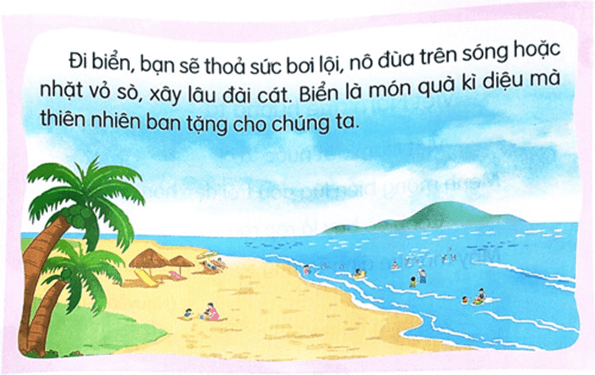 Du lịch biển Việt Nam – Bài 6 – Tiếng Việt lớp 1 (trang 158 → 161) - Kết nối tri thức