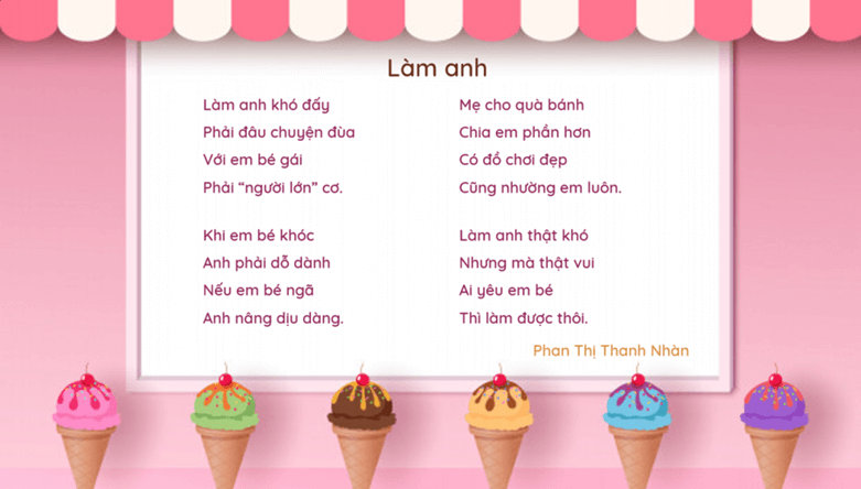 Trắc nghiệm Tiếng Việt lớp 1 Bài 2 (có đáp án): Làm anh | Kết nối tri thức