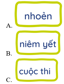 Trắc nghiệm Tiếng Việt lớp 1 Bài 4 (có đáp án): Cuộc thi tài năng rừng xanh | Kết nối tri thức