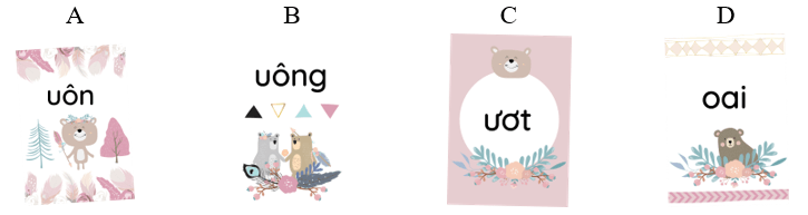 Trắc nghiệm Tiếng Việt lớp 1 Bài 6 (có đáp án): Ôn tập | Kết nối tri thức