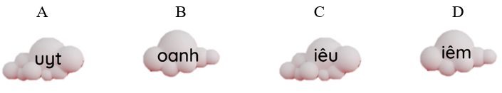 Trắc nghiệm Tiếng Việt lớp 1 Bài 6 (có đáp án): Ôn tập | Kết nối tri thức