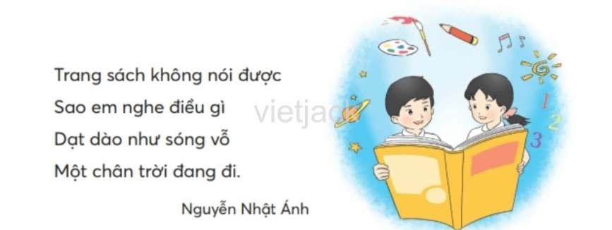 Tiếng Việt lớp 2 Bài 3: Khi trang sách mở ra trang 122, 123, 124 - Chân trời