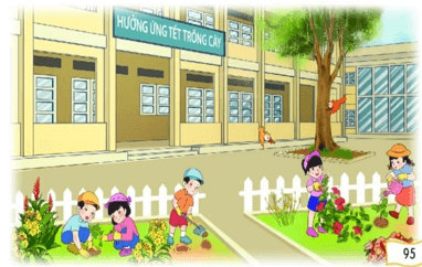 Trắc nghiệm Từ và câu trang 95 (tiếp theo) (có đáp án) | Tiếng Việt lớp 2 Chân trời sáng tạo