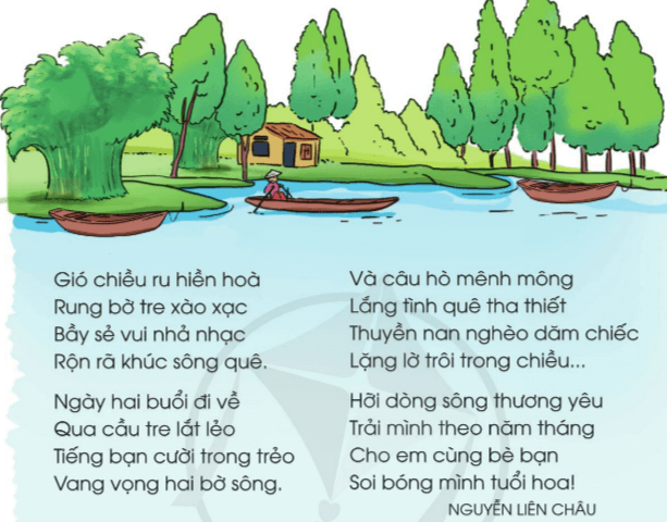Sông quê lớp 3 | Tiếng Việt lớp 3 Cánh diều