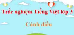 1000 Câu hỏi trắc nghiệm Tiếng Việt lớp 3 Cánh diều (có đáp án) | Trắc nghiệm Tiếng Việt lớp 3