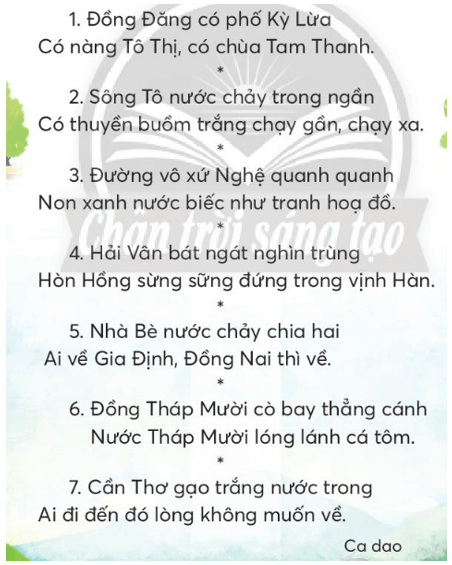 Non xanh nước biếc trang 99, 100 Tiếng Việt lớp 3 Tập 2 | Chân trời sáng tạo
