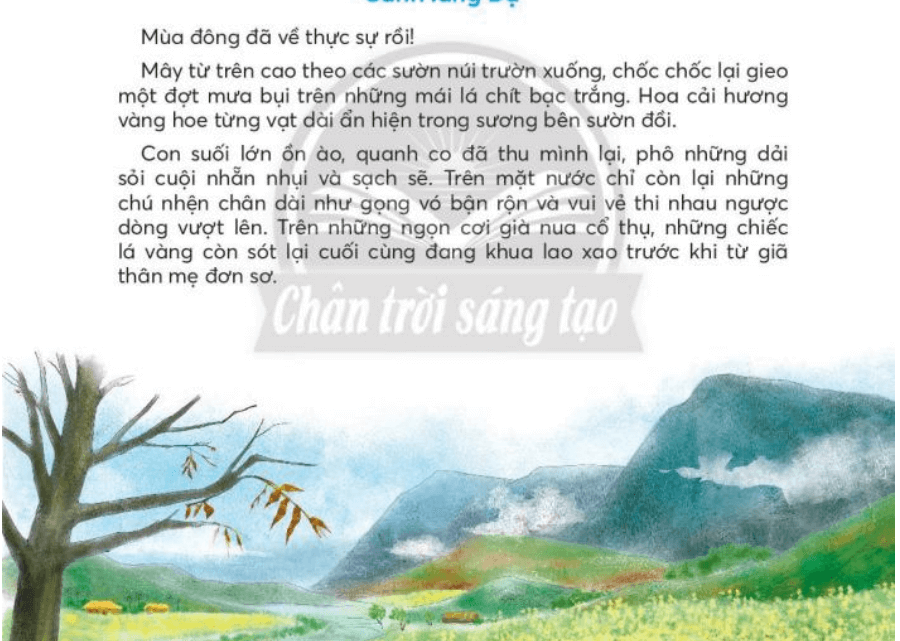 Cảnh làng Dạ trang 89, 90 Tiếng Việt lớp 3 Tập 2 | Chân trời sáng tạo