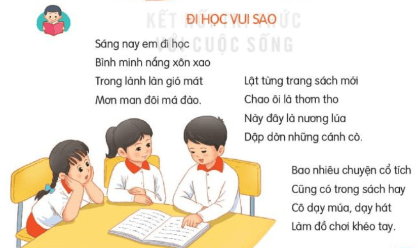 Đọc: Đi học vui sao lớp 3 | Tiếng Việt lớp 3 Kết nối tri thức