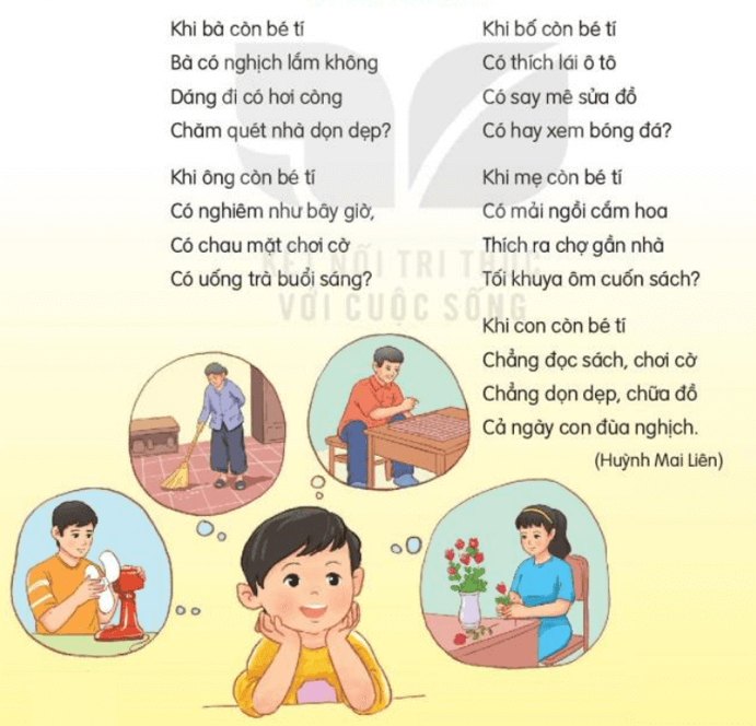 Đọc: Khi cả nhà bé tí lớp 3 | Tiếng Việt lớp 3 Kết nối tri thức 