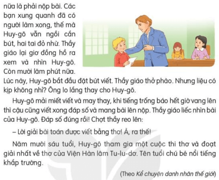 Đọc: Lời giải toán đặc biệt lớp 3 | Tiếng Việt lớp 3 Kết nối tri thức