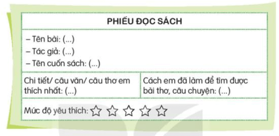 Đọc mở rộng trang 56 Tiếng Việt lớp 3 Tập 1 Kết nối tri thức