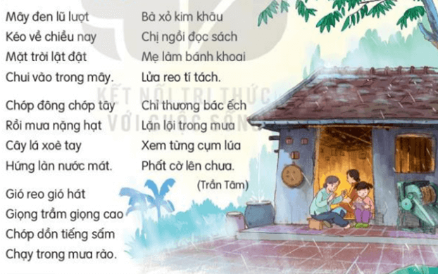 Đọc: Mưa lớp 3 | Tiếng Việt lớp 3 Kết nối tri thức
