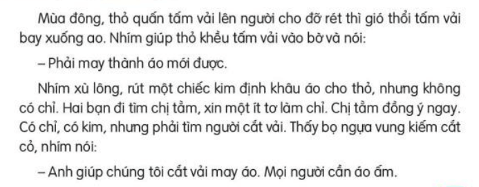 Đọc: Những chiếc áo ấm lớp 3 - Tiếng Việt lớp 3 Kết nối tri thức