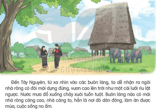 Nghe Viết: Nhà Rông (Từ Đầu Đến Cuộc Sống No Ấm) Trong Câu 1 Trang 97 Sgk  Tiếng Việt Lớp 3