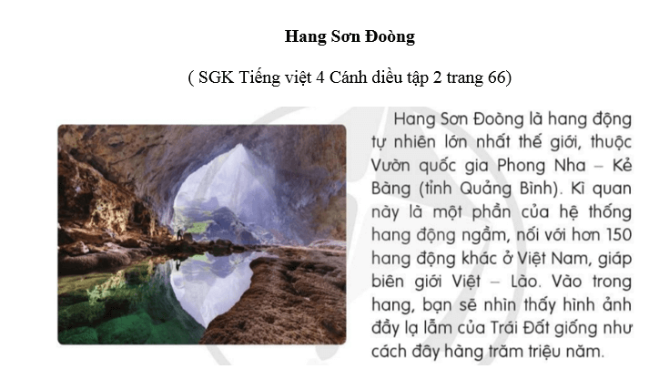 Tiết 4 trang 66 lớp 4 | Cánh diều Giải Tiếng Việt lớp 4