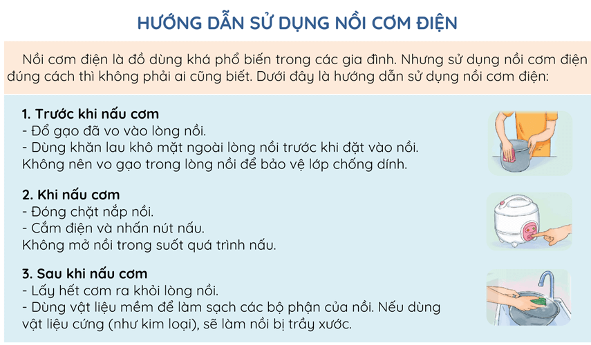 Trắc nghiệm Viết hướng dẫn sử dụng một sản phẩm (có đáp án) | Tiếng Việt lớp 4 Cánh diều