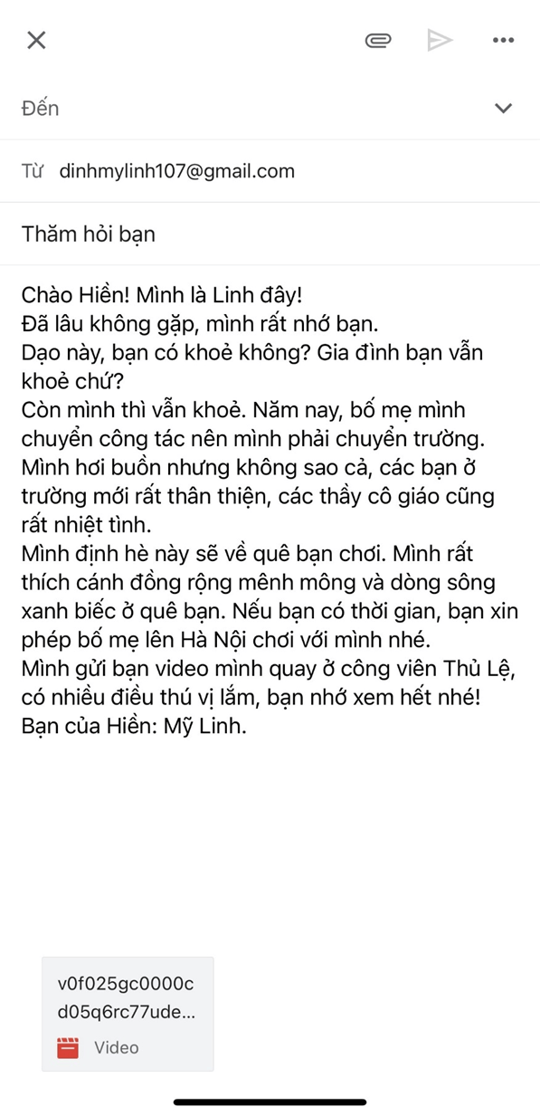 Trắc nghiệm Viết thư (có đáp án) | Tiếng Việt lớp 4 Kết nối tri thức