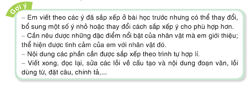 Luyện tập viết đoạn văn giới thiệu một nhân vật văn học (Thực hành viết) trang 13 lớp 5 | Cánh diều Giải Tiếng Việt lớp 5