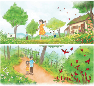 Bầy chim mùa xuân lớp 5 (trang 26, 27) | Chân trời sáng tạo Giải Tiếng Việt lớp 5