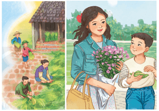 Hương cốm mùa thu lớp 5 (trang 53, 54) | Kết nối tri thức Giải Tiếng Việt lớp 5