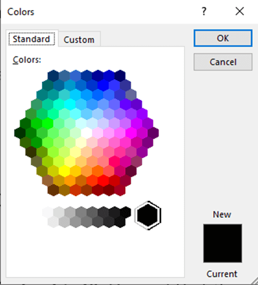 Em hãy khám phá những màu sắc có thể dùng trong một văn bản được tạo ra bởi một phần mềm