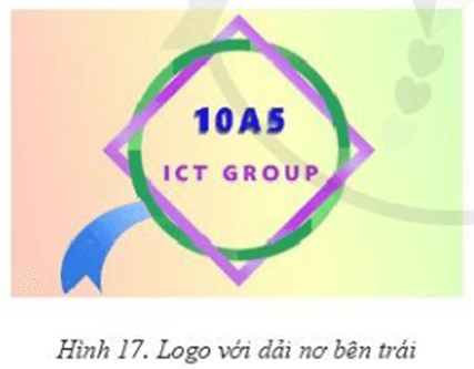 Em hãy thiết kế logo 10A5 ICT GROUP như Hình 17