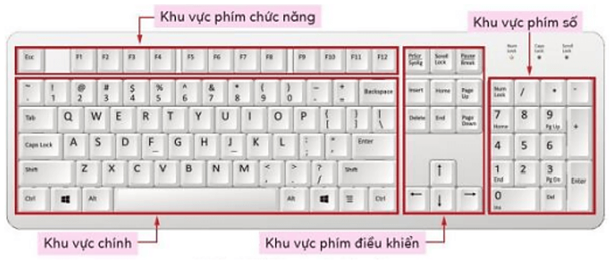 Trắc nghiệm Tin học lớp 3 Cánh diều Bài 1 (có đáp án): Em làm quen với bàn phím