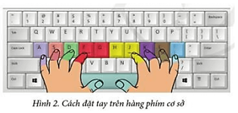 Trắc nghiệm Tin học lớp 3 Cánh diều Bài 2 (có đáp án): Em tập gõ hàng phím cơ sở
