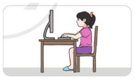 Trắc nghiệm Tin học lớp 3 Cánh diều Bài 5 (có đáp án): Bảo vệ sức khoẻ khi dùng máy tính