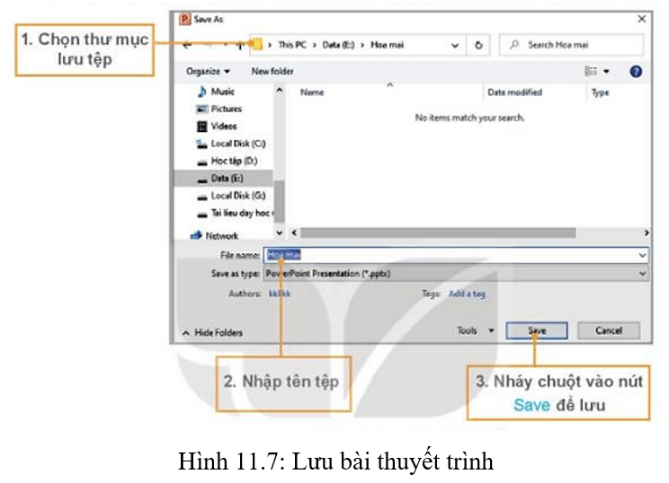 Lý thuyết Tin học lớp 3 Kết nối tri thức Bài 11: Bài trình chiếu của em
