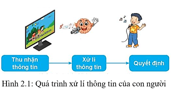 Lý thuyết Tin học lớp 3 Kết nối tri thức Bài 2: Xử lí thông tin