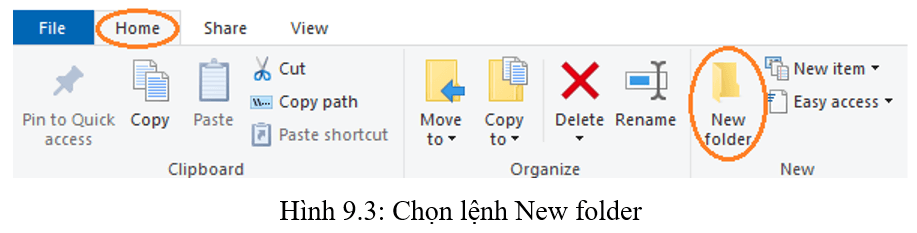 Lý thuyết Tin học lớp 3 Kết nối tri thức Bài 9: Thực hành với tệp và thư mục trong máy tính