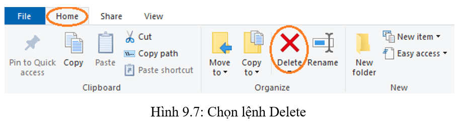 Lý thuyết Tin học lớp 3 Kết nối tri thức Bài 9: Thực hành với tệp và thư mục trong máy tính