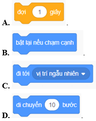 Trắc nghiệm Tin học lớp 4 Kết nối tri thức Bài 16 (có đáp án): Chương trình của em